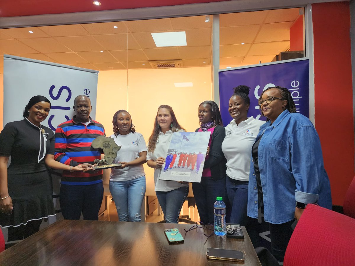 atlancis's tweet photo. A big Thank you! to the National Ladies Rally team for coming to our office &amp; engaging with us! We appreciate the energy &amp; dedication to keep kenyan motorsport alive! #Atlancis #WRC2023 #NRC2023 https://t.co/FlVtlPUuNs