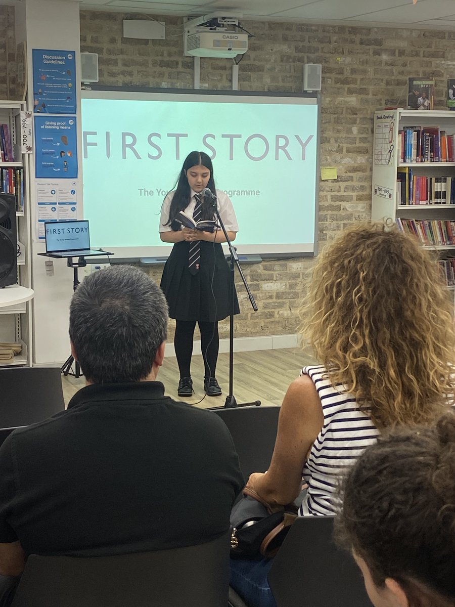 ChelseaAcadLib's tweet image. What an amazing evening, celebrating the achievements of these wonderful year 7s at the First Story book launch.  So proud to see their incredible pieces of writing be published for all the world to read.