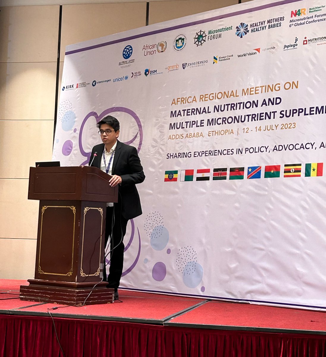 Concluding 3 days of fruitful exchanges with African leaders at <a href="/HMHBConsortium/">HealthyMothersHealthyBabies</a>'s regional meeting on #maternalnutrition in Addis today. Launched our special report on #MMS and presented on SAL's local supply readiness assessment in Ethiopia, Africa &amp; beyond. 

Thank you to all