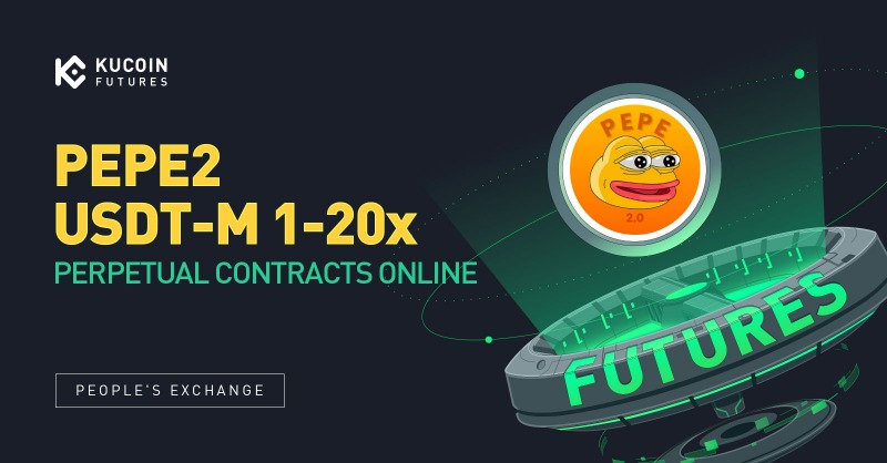 kucoincom's tweet photo. #KuCoin Futures Has Launched USDT Margined 1000PEPE2 Contract