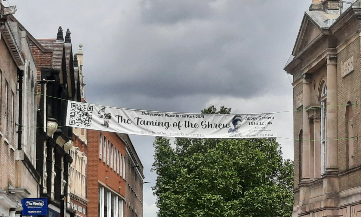 Coming next week to the Abbey Gardens:  <a href="/BTWgroup/">BuryTheatreWorkshop</a> #Shakespeare Taming of the Shrew 😁🎭
