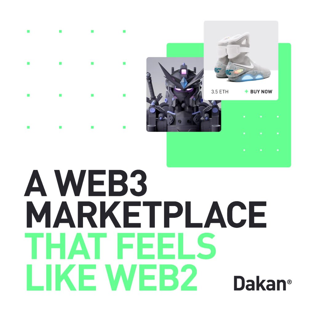 iamthomaskralow's tweet photo. Discover a world where collectibles meet cutting-edge technology. Dakan brings you a seamless and secure marketplace to buy, sell, and trade NFTs. Join us and be part of the digital collectibles revolution! #dakan #collectibles @dakan_io @Hoff_theRecord 🔥 https://t.co/k05CfncfWq https://t.co/y8ASqpuDSO