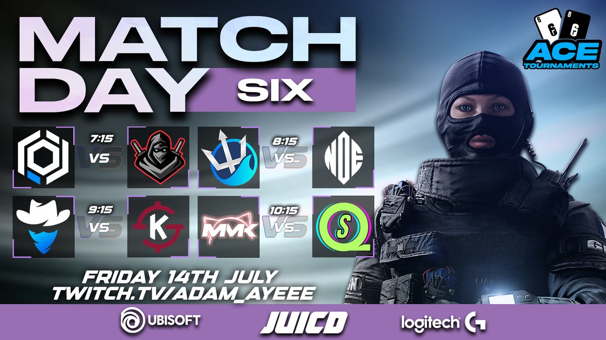 WEEK 6 TONIGHT!!!

Sorry we been a bit AWOL :( 
We fired our last social guy and hired a new one :P

BUT ANYWAYS!!! we have some massive games on tonight

****STARTING IN 20 MINS****