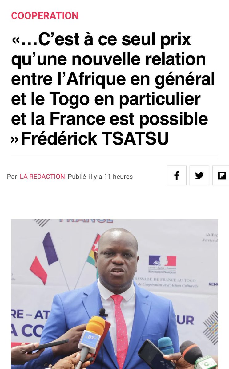 CdpTogoFrance's tweet photo. Merci aux médias pour le soutien au conseil. Lire les infos publiées ce jour.
______________________________

Lire l'article ici👇🏼👇🏼👇🏼
https://t.co/gGWSreWS7p

#cdptogofrance https://t.co/b0F2SgG09h