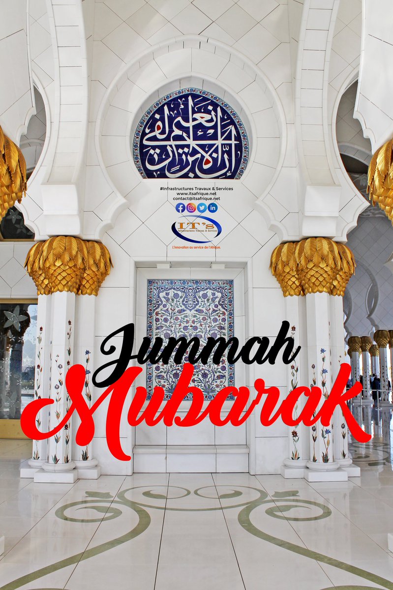 DIOUF19ITS's tweet photo. ITS

Jummah Mubarrak à tous !

Site internet 🌐 : https://t.co/NPZDjKoDkL
E-mail 📧 : contact@itsafrique.net 

#Infrastructures #Travaux #Services  #télécom #Sénégal #africa #télécommunications #Géniecivil #Informarique #Sonatel #Orange #Free #Expresso https://t.co/MUoUaksKU6