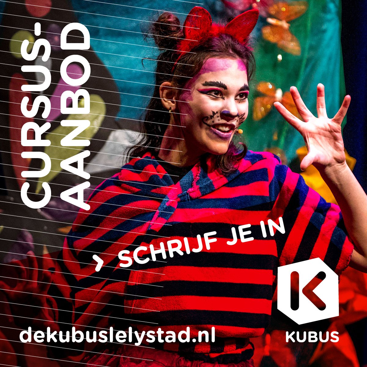 kubuslelystad's tweet photo. Twijfel 🤔 je nog over welke cursus je wil volgen? Bij Kubus is het vaak mogelijk om een proefles te volgen.
Bekijk onze website voor het ruime cursusaanbod
👉 https://t.co/hTciSCYnRf
#cursusaanbod #kubuslelystad #proefles #contact #ontdekken #kunstencultuur #creativiteit https://t.co/SxnUfLc0YJ