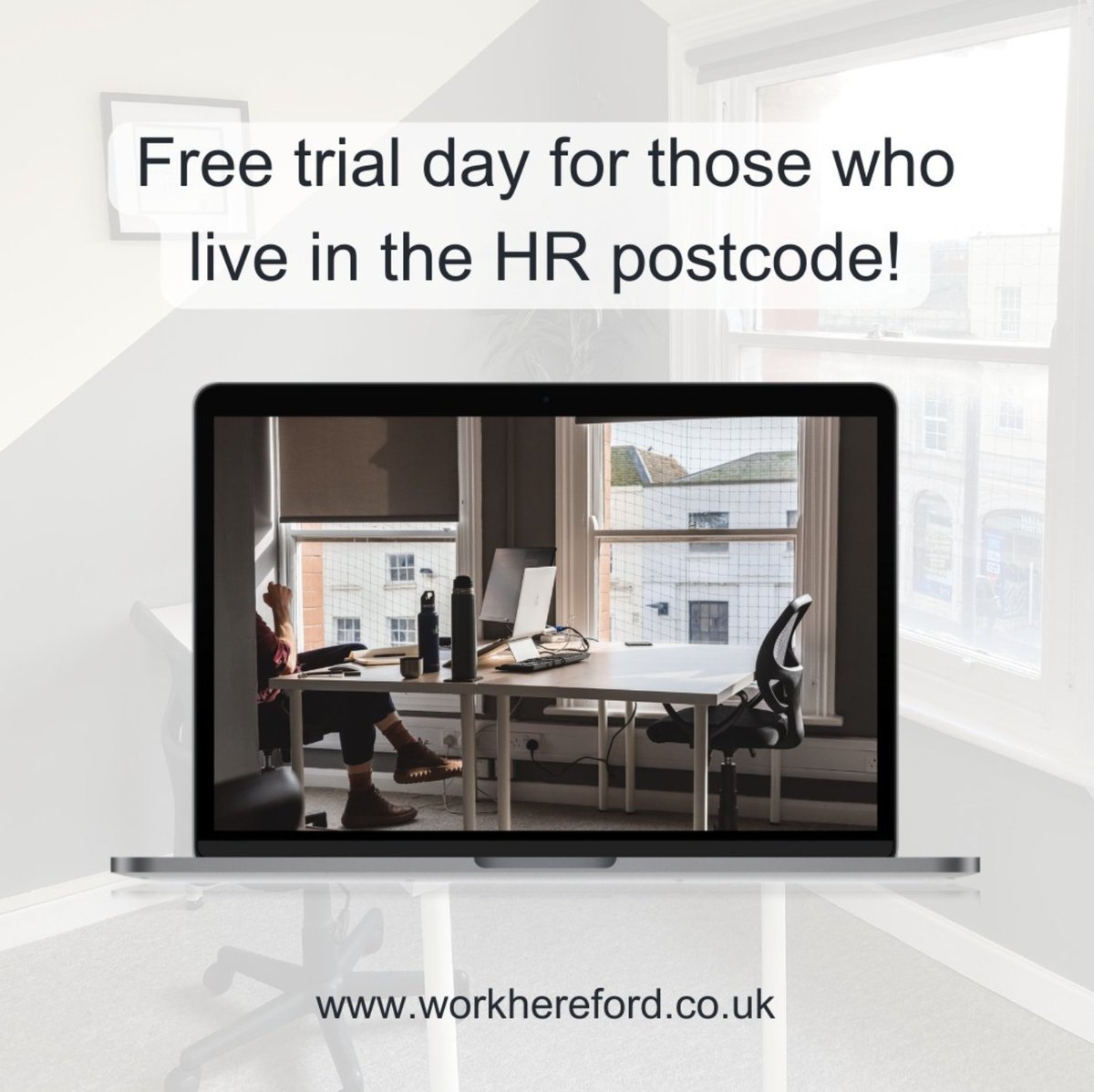 We offer a free trial day for anyone who lives within the HR postcode, so why not come and check us out?😁

📧 Email us at hello@workhereford.co.uk to arrange a trial day😊