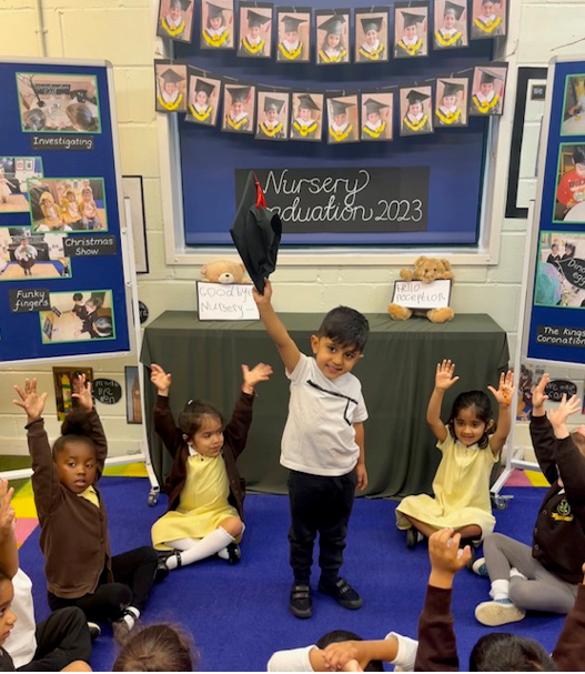 OakFarmPrimary's tweet photo. We are so proud of our Nursery graduates, class of 2023! #readyforreception https://t.co/LeiG9MUcd1