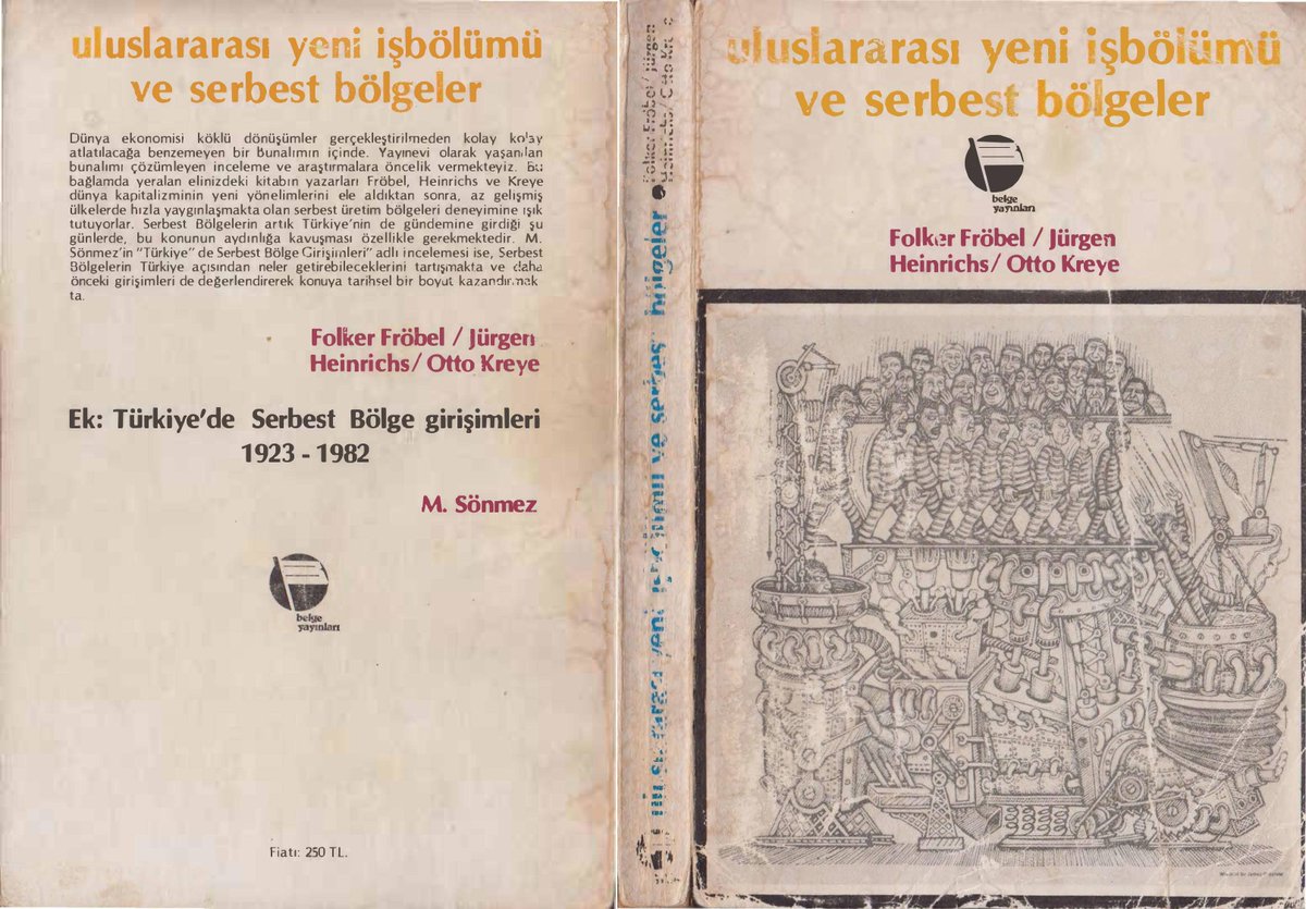 Folker Fröbel, Jürgen Heinrichs, Otto Kreye - Uluslararası Yeni İşbölümü ve Serbest Bölgeler

Çev. Yılmaz Öner
Belge Yayınları, 1982

PDF
gonotes.me/7bqi3

#FolkerFröbel #JürgenHeinrichs #OttoKreye #SerbestBölge #ekonomi #YılmazÖner #BelgeYayınları