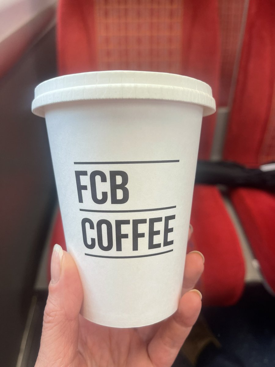 <a href="/FCBCoffee/">FCB Coffee</a> love the environmentally friendly cups at Guildford Station! #guiltfreecoffee