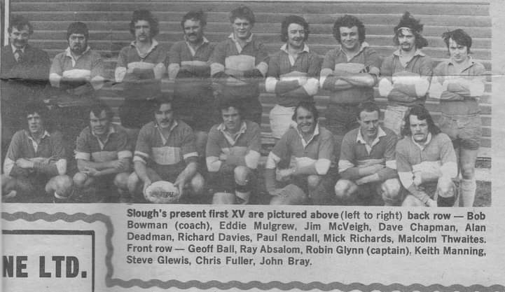 MikeBfpo's tweet photo. Today we celebrate Judgy's last scrum @Sloughrfc. A great family man, friend, rugby player and @EnglandRugby legend. A unique bloke. RIP Paul Anthony George Rendall, pictured here in his pre-@WaspsFC days in '72 https://t.co/p32Xl4oEpC