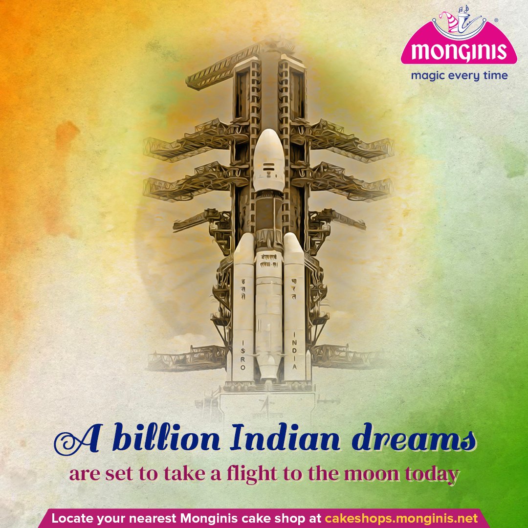 India's moon mission, Chandrayaan-3, is all set to take off today. Best wishes to team #ISRO.

#Chandrayaan3 #Mission #Space #ProudMoment #Historic #Moon #Launch