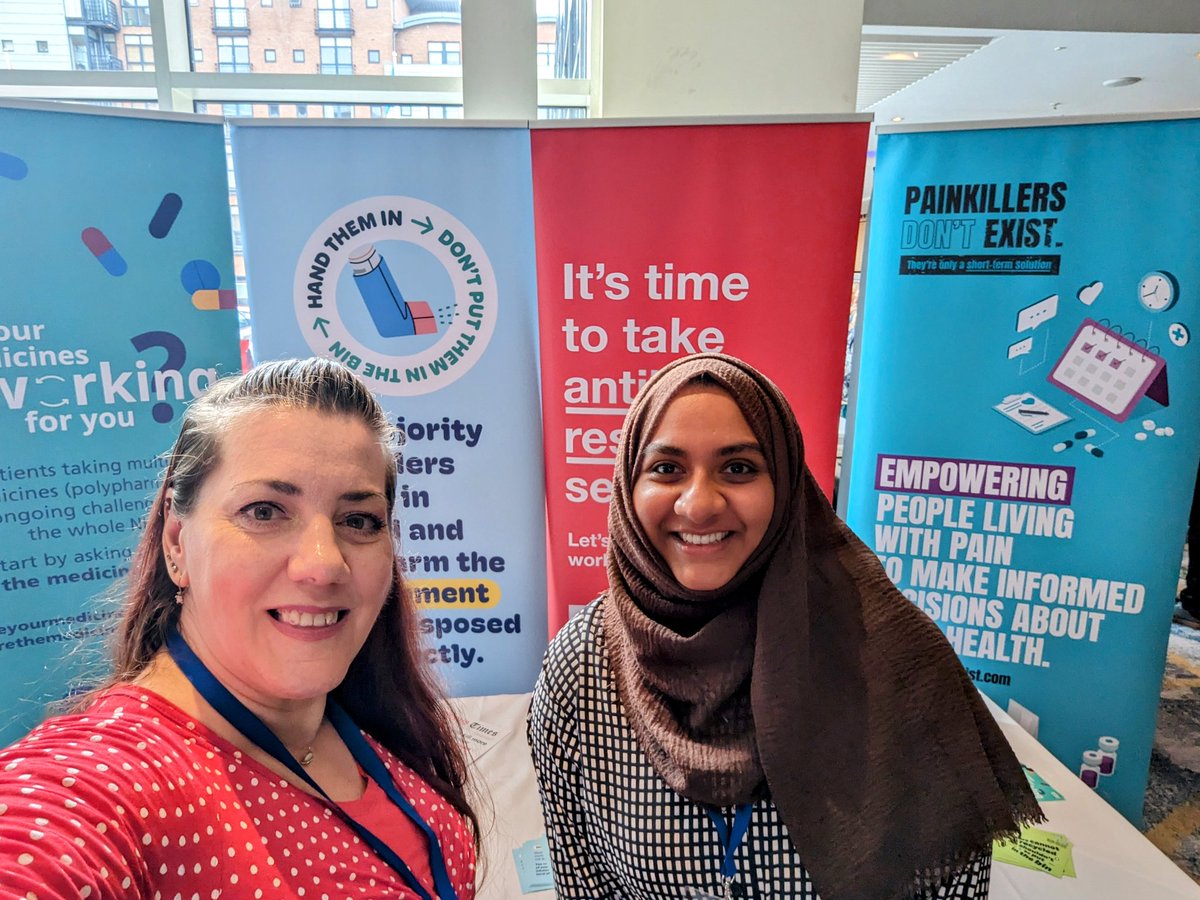 Are you at #GNPRC2023 ? Come and see us on our <a href="/NENC_NHS/">North East and North Cumbria NHS</a> stand where we're talking about our 4 public campaigns that will be up and running through the summer and autumn, to support people in communities with medicines and their health 😎