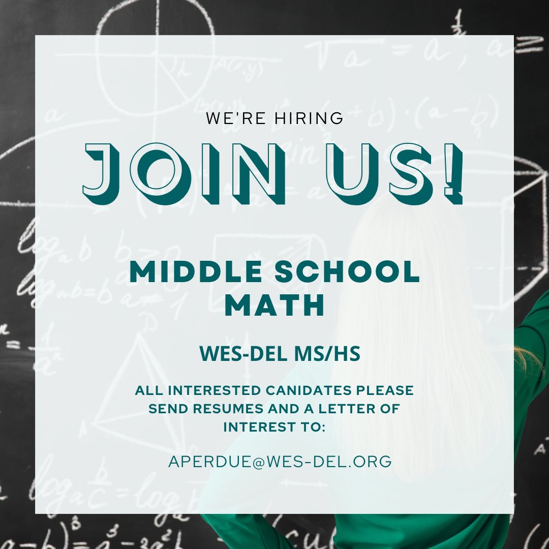 Wes-Del Community Schools tweet media