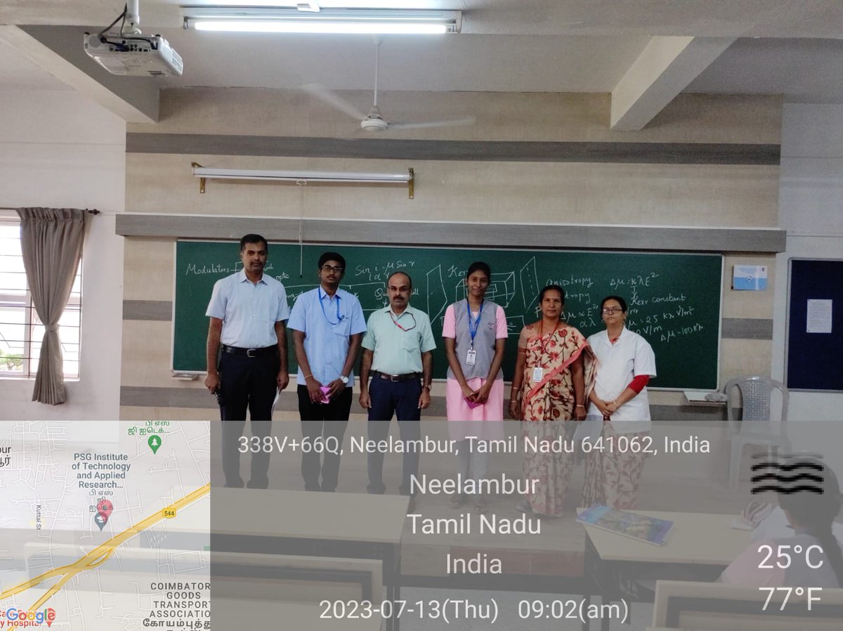 psgitarofficial's tweet photo. Class toppers of II Sem Nov/Dec 2022 Anna University Examinations were honored by Principal and HoDs
#PSGiTech #PSG #psgcolleges #PSGInstitutions https://t.co/QZoKTfysB2