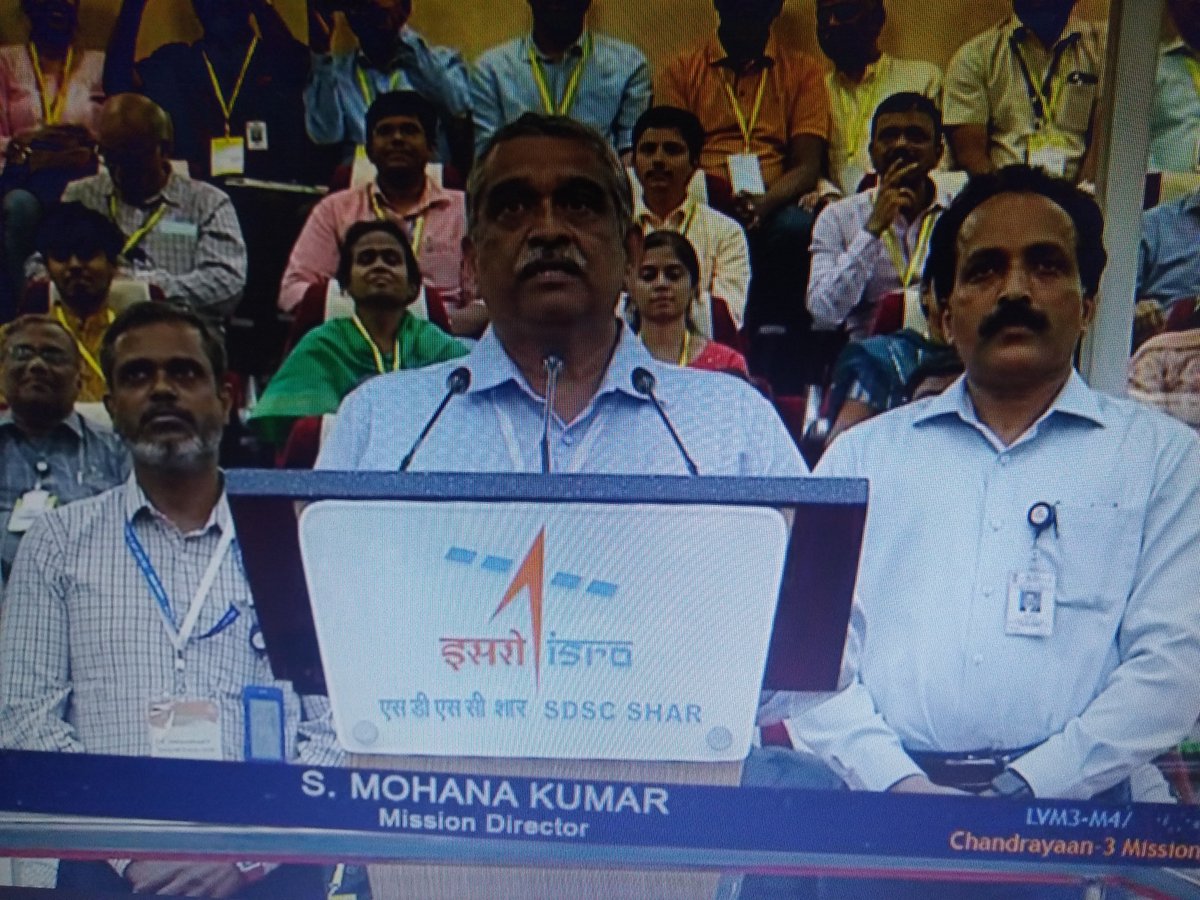 withlovkaran's tweet photo. Congratulations @isro for the successful lunch of Chandrayan 3 https://t.co/AD0BdSB2UK