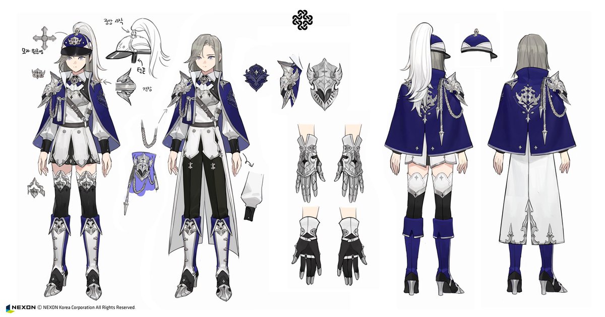 Nexon_Mabinogi's tweet photo. 찬란한 명예의 정점🗡️🛡️
백은의 기사단 원화 공개! 

#마비노기 #마비노기_원화 #원화_공개
#신규의장 #백은의기사단 https://t.co/lQmPsrU3nH
