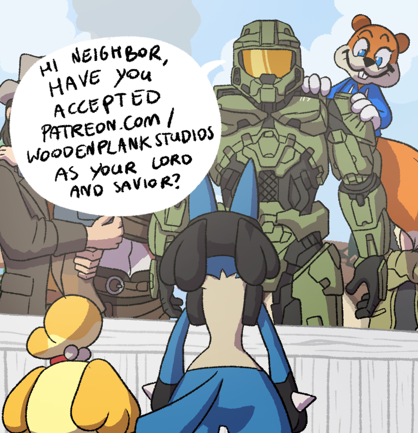 Next week's comic is up on Patreon! #smashbros #smashbrosultimate #zelda #ZeldaTearsOfTheKingdom #TearsOfTheKingdom #totk #nintendo #playstation #xbox
