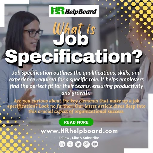 HRhelpboard's tweet photo. Looking to understand the ins and outs of job specifications in organizations? Look no further! Our latest article titled "Job Specification: Meaning, Definition, and Components" has got you covered!

Click the link for more information
https://t.co/IwYdyxiAke

#jobspecification https://t.co/K7ChFsmQr7