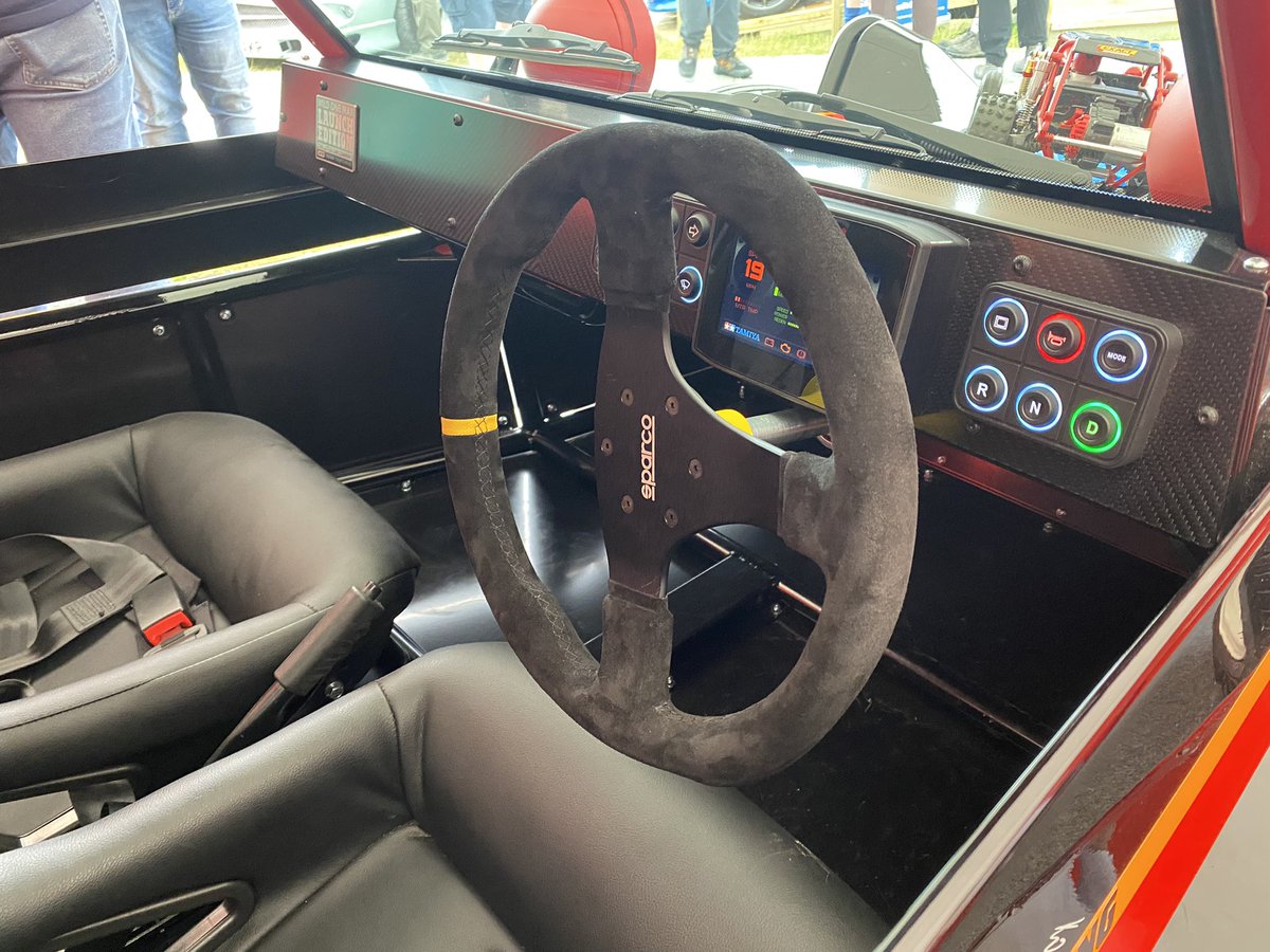 TamiyaUK's tweet image. In the wild.

So good to see @thelittlecar_co Wild One Max on show to the public for the first time at  @fosgoodwood @EibachSpringsUK 

#tamiya #eibach #wildone #littlecars #carlaunch