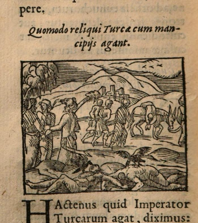 ORSTNK's tweet photo. Pohled Evropanů 16. století na Turky nebyl moc pozitivní, jak reflektuje tisk De Turcarum moribus epitomae od Bartolomea Peregrina z roku 1555. 

@narodniknihovna Cheb 50/6
B. G. Peregrinus: DE TVRCARVM MORIBVS EPITOME. Lvgdvni 1555
https://t.co/vLReWJB7LU https://t.co/gWonrqPGRR