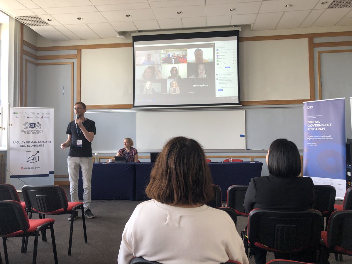 DGSociety's tweet photo. 📡Now live #dgo2023 #DGSCommunity
📌Track 18: Digital Government Student Track
💡Track Chairs: Bettina Distel, Hendrik Scholta, Karen Mossberger, Marzia Moriati
Info: https://t.co/3st3EHRWHw https://t.co/p3UhTbxCBN