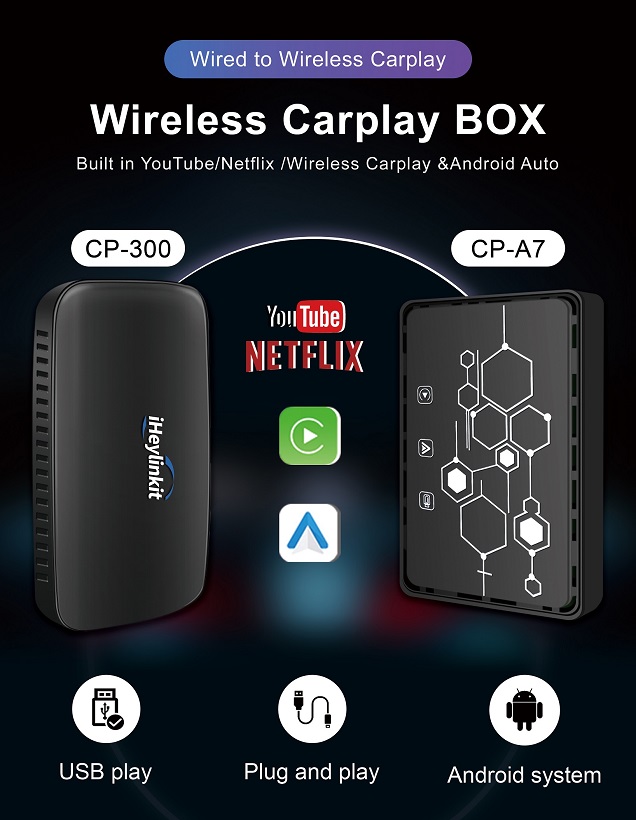 Lisa Carplay Ai Box/ Wireless Carplay/Android Box
