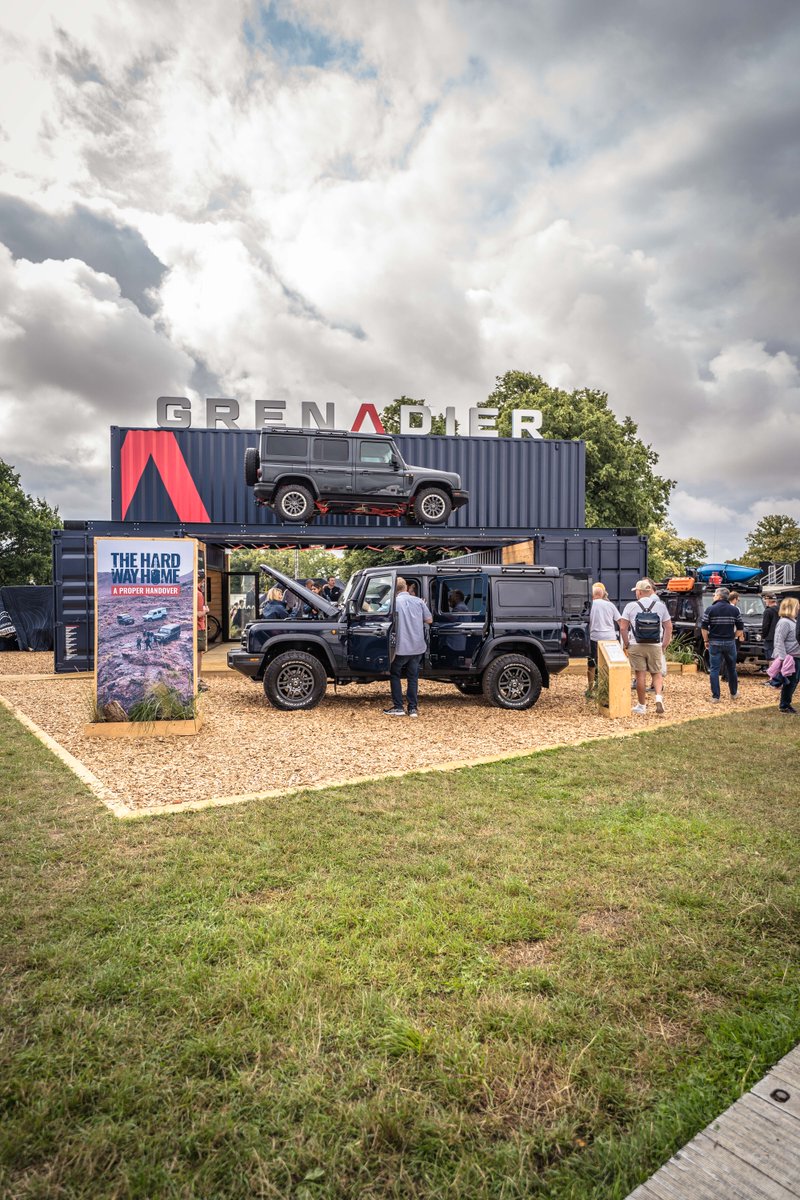 INEOS Grenadier raised the bar at @fosgoodwood. A great turnout on day 1.

#GrangeEngage #INEOS #Grenadier4x4 #BuiltOnPurpose #Goodwoodfos