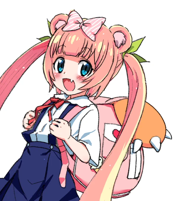 Chromu様のご依頼で真宵コスのトラッシュキャットちゃん描かせて頂きました! 