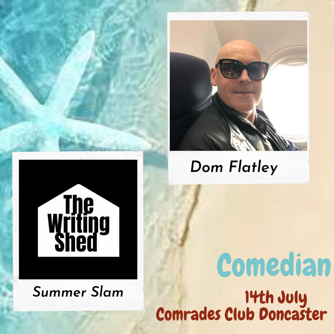 📣 ARTIST ANNOUNCEMENT: DOM FLATLEY 

Back by popular demand, Dad Jokes by Dom. Dom says: "Life can be tough. My aim is to take you to a happy place with laughter."

#comedy 
#performanceslam 
#Doncaster