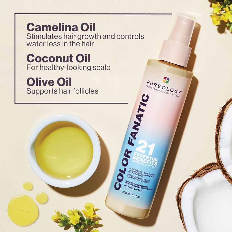 GorgeousshopUK's tweet image. 30-35% off Pureology 

Pureology Color Fanatic Multi-Tasking Spray helps to detangle, prime, protect, and add shine to your colour treated hair.

✨Camelina Oil
✨Coconut Oil
✨Olive Oil
✨Aromatherapy blend of Rose, Cedarwood, Floral Ginger

#Pureology #GorgeousShopUK #haircare