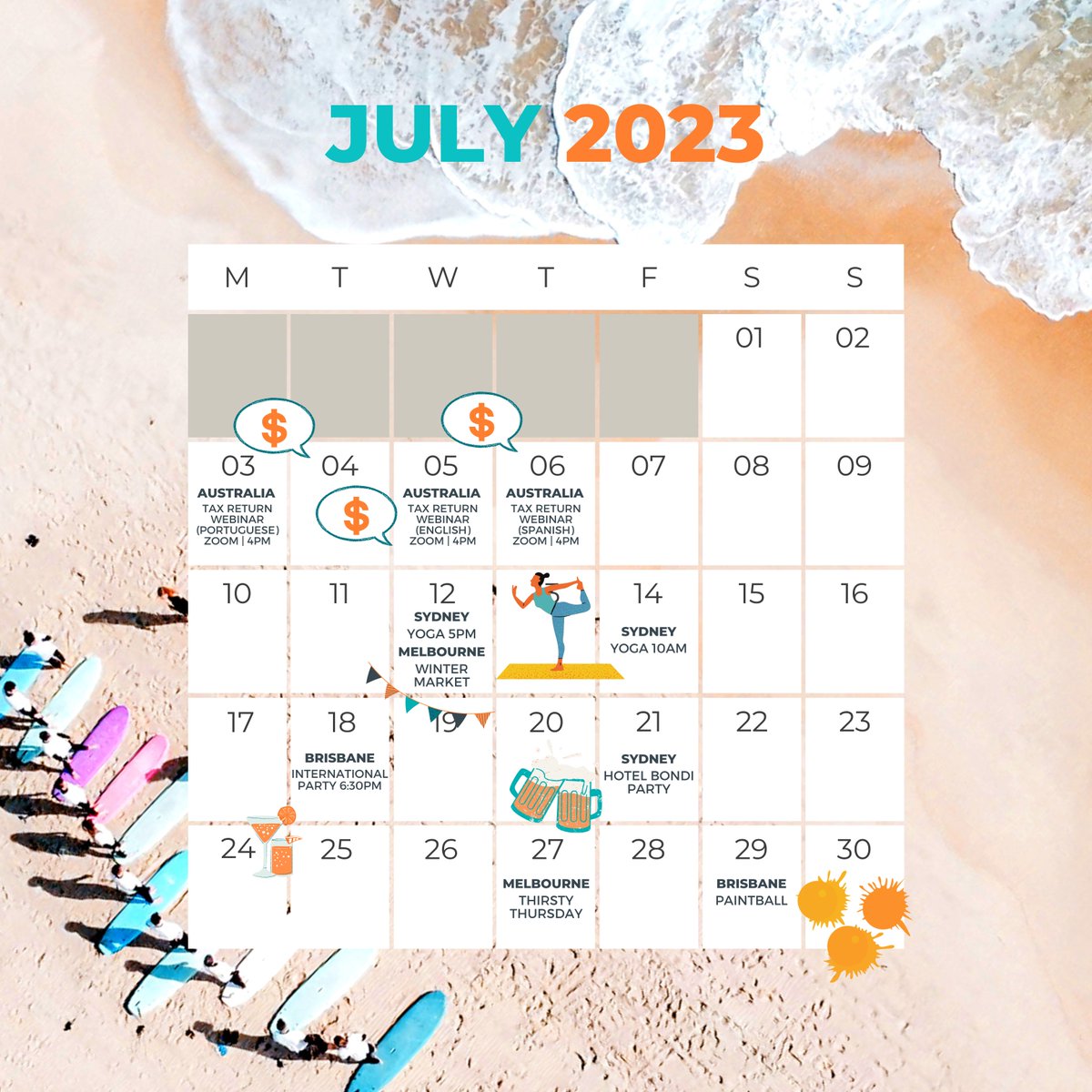 GoStudyAus's tweet image. #JULY IS ON FIRE! At #GoStudy we are having fun even though it's winter time in #Australia

#GoStudyEvents #GoStudyAustralia #internationalstudents