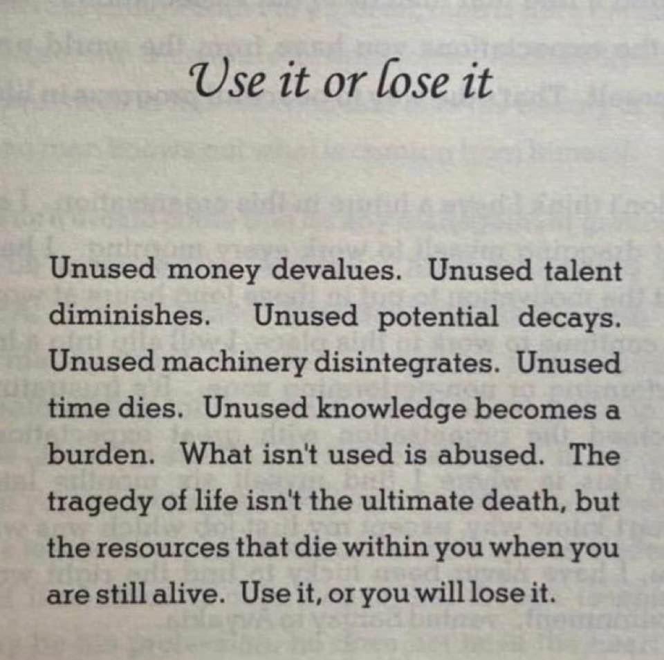 Perfect Friday Message…