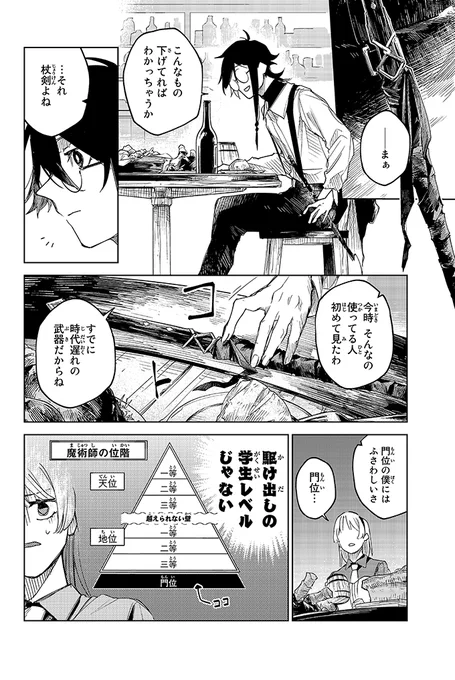 頭のネジが外れた魔術師vs頭のネジが壊れた魔術師 (Twitter規約配慮ver.) 5/21  #漫画が読めるハッシュタグ #マンガが読めるハッシュタグ #断罪の魔術狩り #月マガ