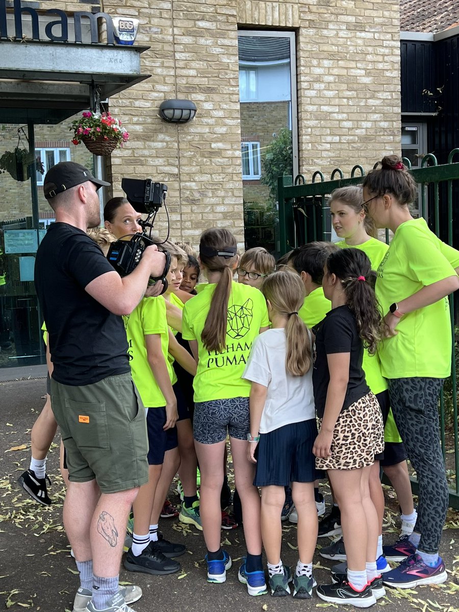 SchoolReel's tweet photo. Fabulous 3 days @pelham_primary making it work between the rain! Can’t wait for you to see the film #schoolfilm #edutwitter #merton #primary https://t.co/QG7LOkKqMi