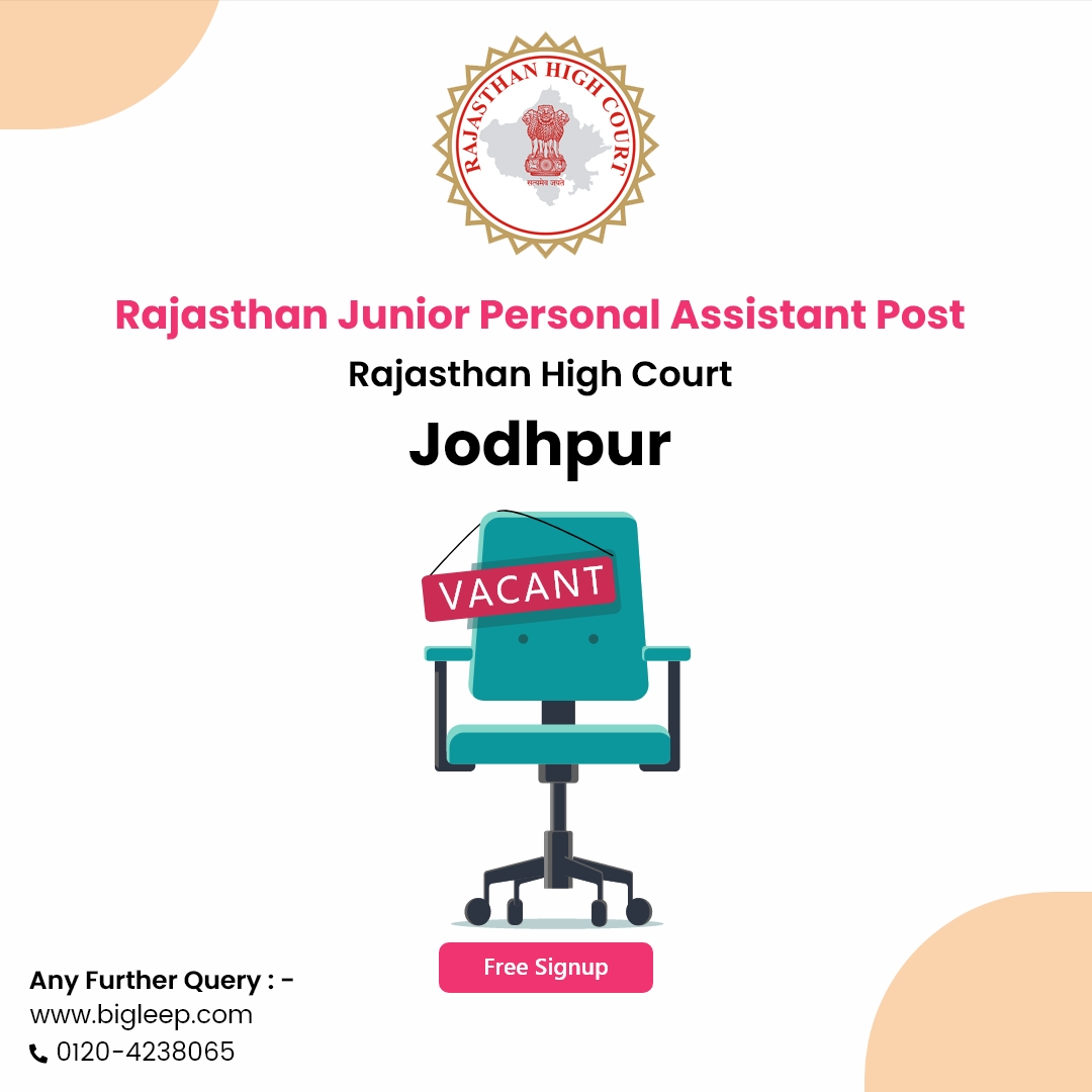 bigleep_india's tweet photo. Rajasthan Junior Personal Assistant Post
Rajasthan High Court
Apply Now: https://t.co/I4ojDrnKv5
#latestjobs2023 #newjobalert #jobhelp #newjobs #police #cpd #opportunity #govtjobs #RajasthanGovtJobs #govtjobs2023 #governmentjobs #PersonalAssistantJobs #highcourtjobs https://t.co/dJCagEbPhQ