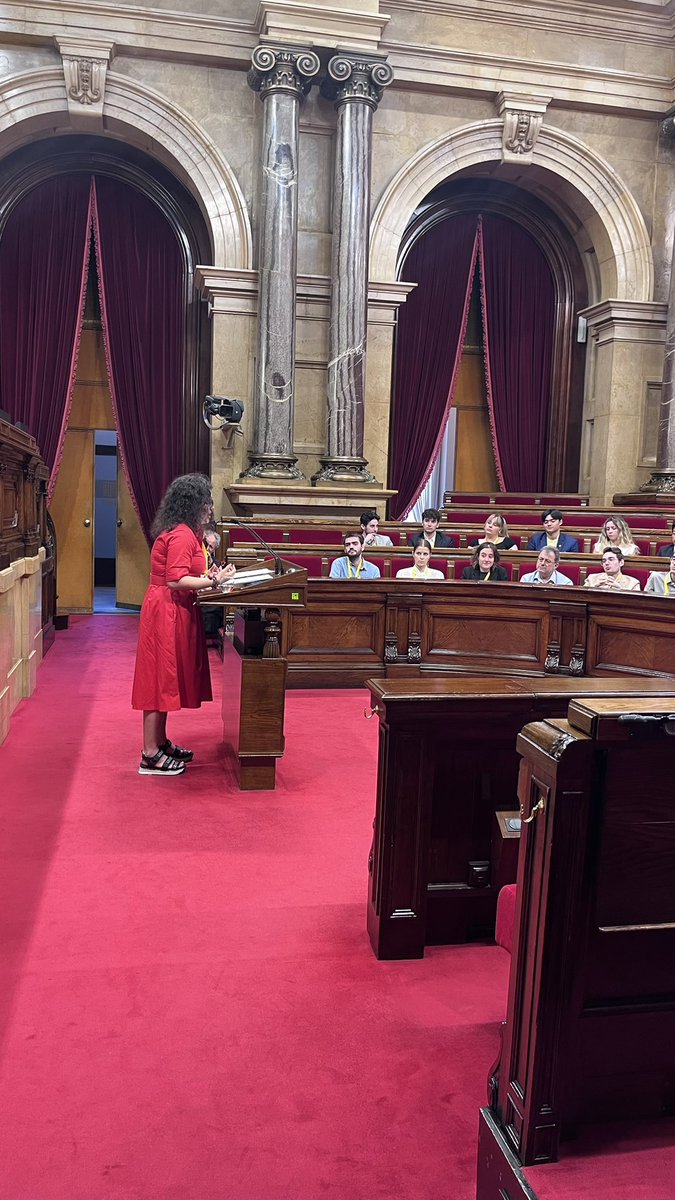L’H. Sra. @LixelyCosta, consellera d’Acció Exterior i de relacions amb la Unió Europea, exposa les claus del projecte de llei #Spuni2023