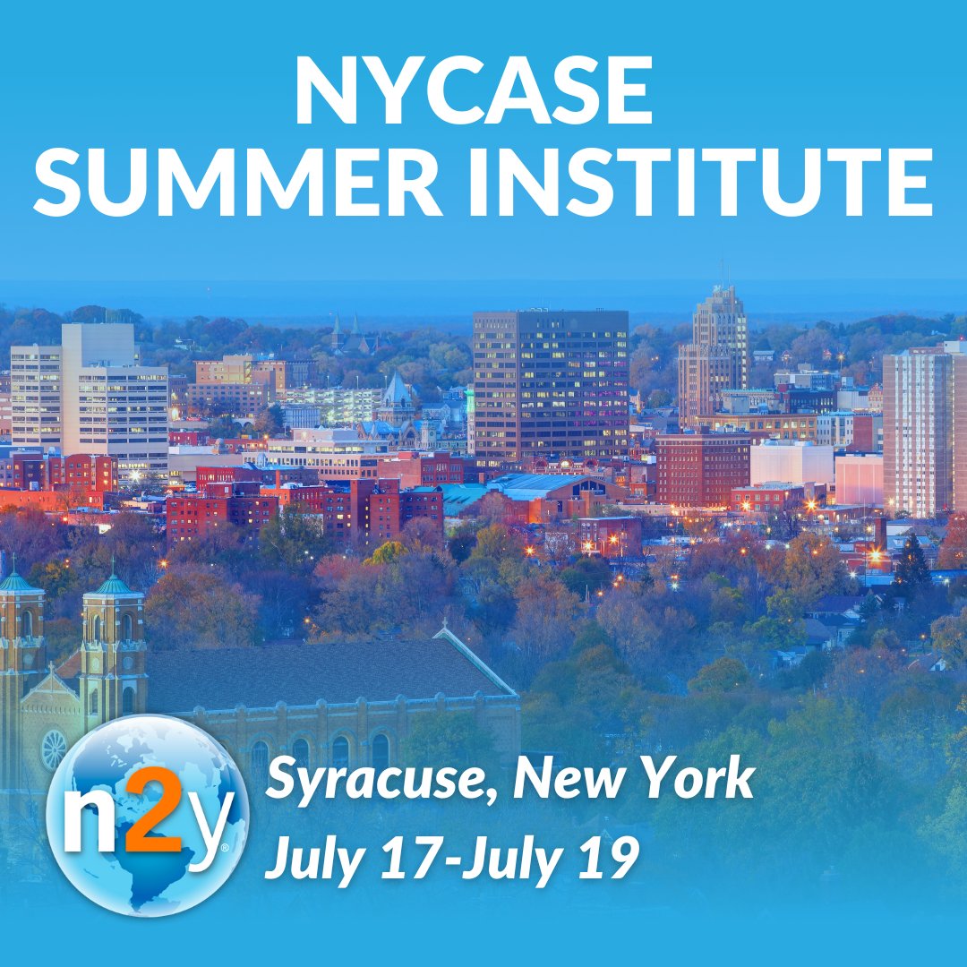 Everwayglobal's tweet photo. #n2y will attend and present at the 21st Annual NYCASE Summer Institute in Syracuse, NY. Our team looks forward to presenting with Jennifer Cimilluca RTI Liaison Syracuse City School District, on the 7 Secrets of Compliance in Special Education.
#NYCASE #specialeducation #edtech https://t.co/K9idKfQgEz