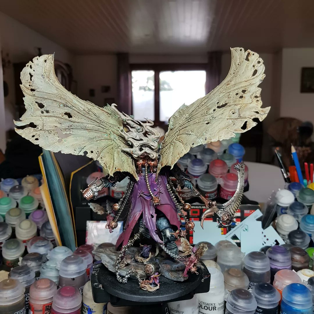 Bolt_Metro's tweet photo. MORTI 
#WarhammerCommunity #paintingwarhammer #Warhammer #deathguard @AdRidiculous https://t.co/DWC69WuTee