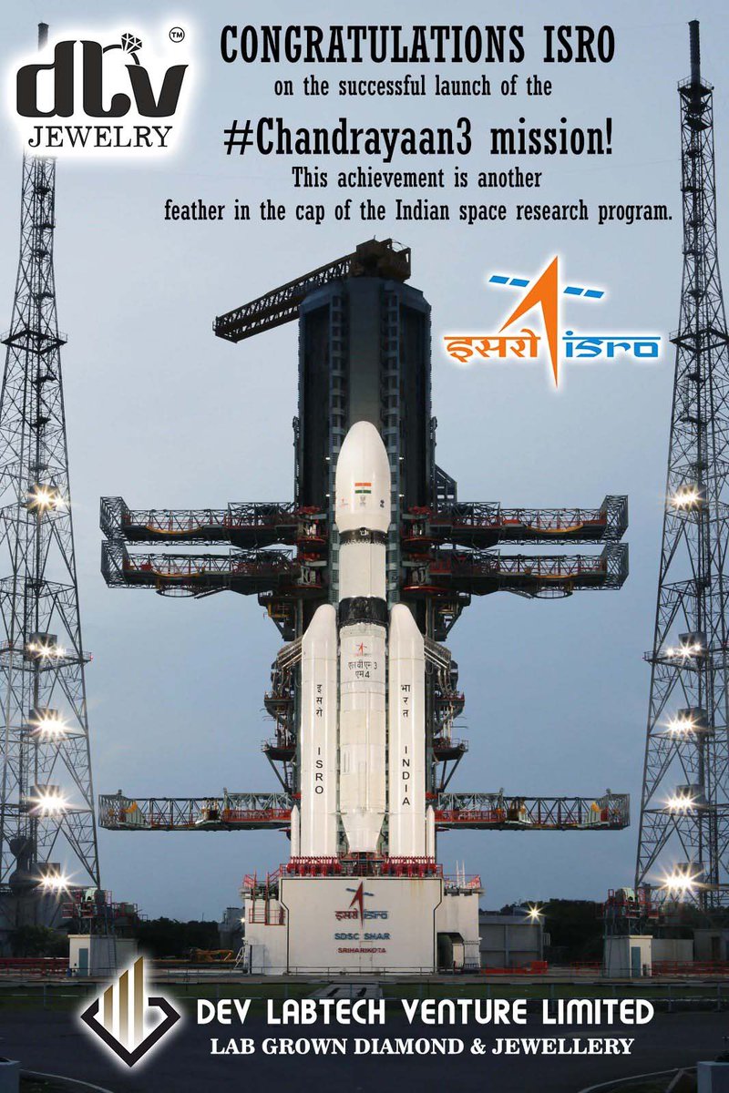 dev_labtech's tweet image. Congratulations @isro on the successful launch of the #Chandrayaan3 mission!
This achievement is another feature in the cap of the Indian Space Research purpose. #isroindia #ISROTeam #ProudMoment #India