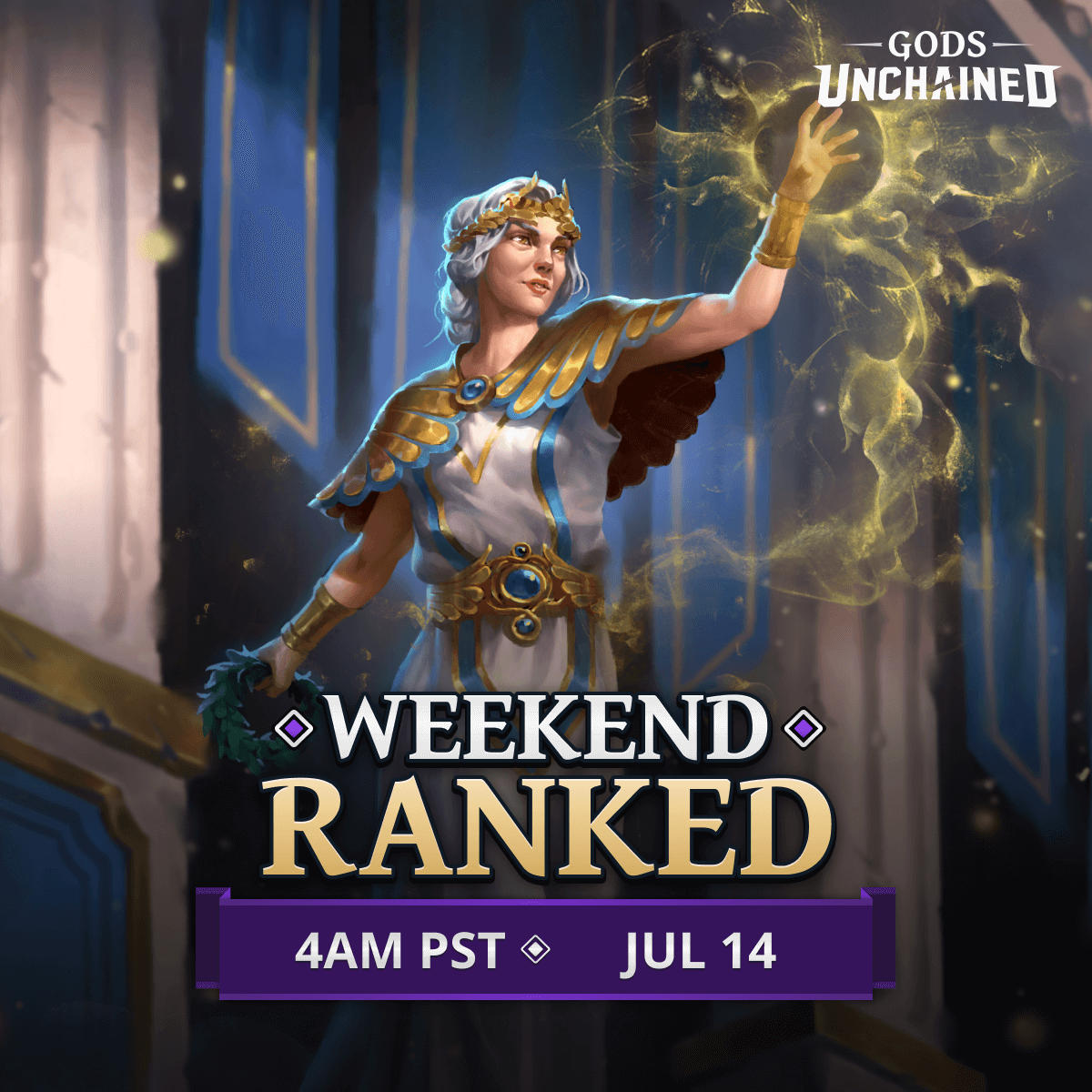 TGIF Mortals and that means Weekend Ranked!!! ⚔️⚔️

Climb the leaderboard, win packs! 🔥

💎 Guide: playgu.co/gu-wrguide  
🎇 Trade: playgu.co/gu-trade