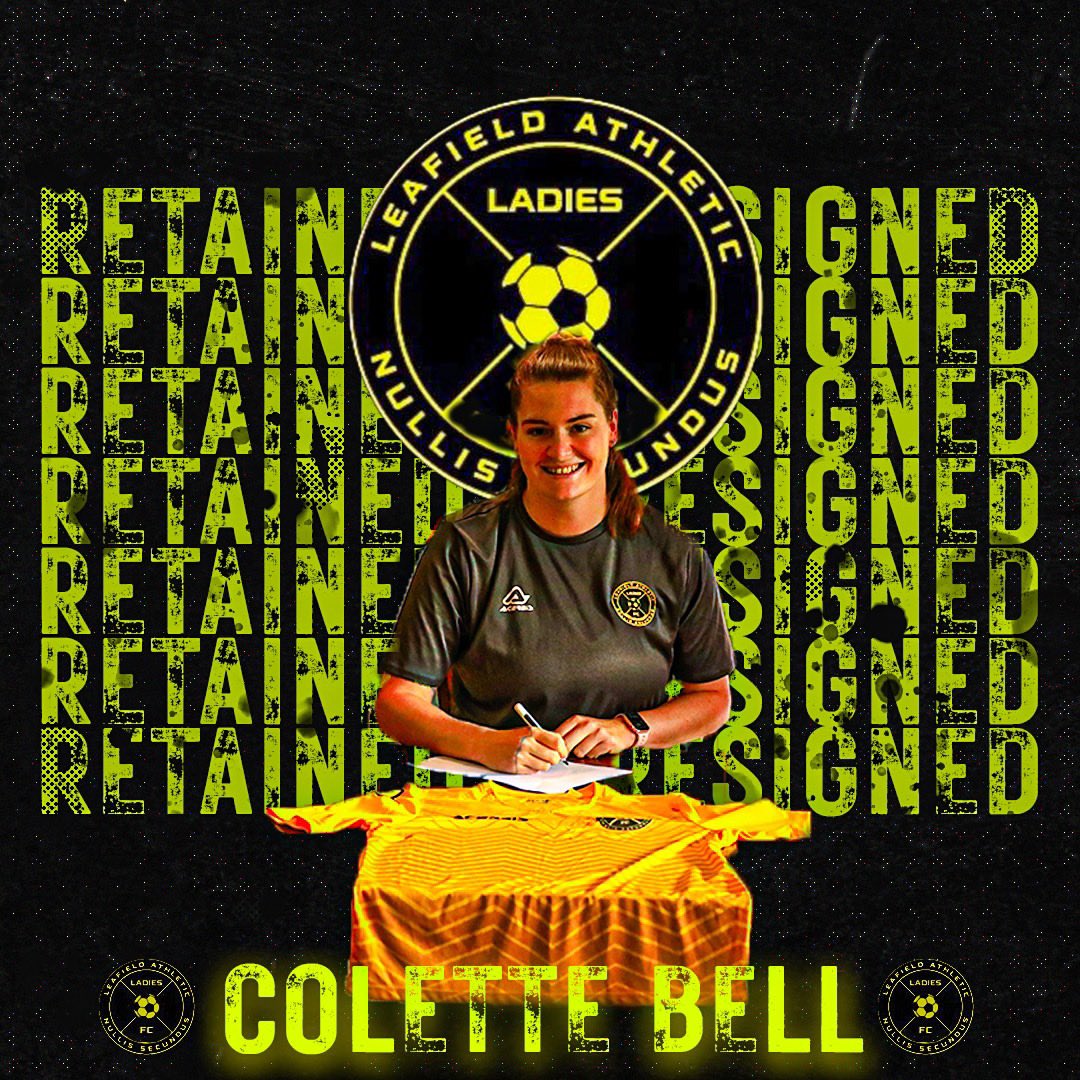 LeafieldAthLFC's tweet image. RETAINED

COLETTE BELL &amp;amp; GRACE GODWIN
NEW VICE CAPTAINS 🟡⚫️

Colette with her cat like reflexes, communication &amp;amp; distribution. Grace the ever present defender that a team needs. Consistent, hardworking &amp;amp; true role models. 
They will do a fantastic job as VC this season! 
#LALFC
