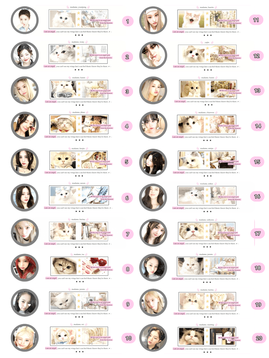 a retweet would be cherished! ♡_____<

filled with delight. hari ini zozo bawa layout ini dengan harga 4k/each (req +500p) free retext, avail via qris. bisa dm aku sekarang juga! go grab yours 🪷

[ #zonauang ]