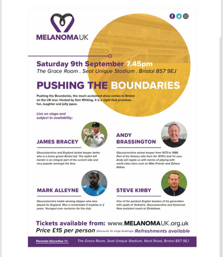Who is coming to Bristol? We have <a href="/SKtango6/">Steve Kirby</a> <a href="/walkandtalkers/">Walkers & Talkers</a> @bobbybracey25 and Mark Alleyne in a great night for <a href="/MelanomaUK/">Deborah Thomassen</a> 

Tickets here

eventbrite.co.uk/e/pushing-the-…