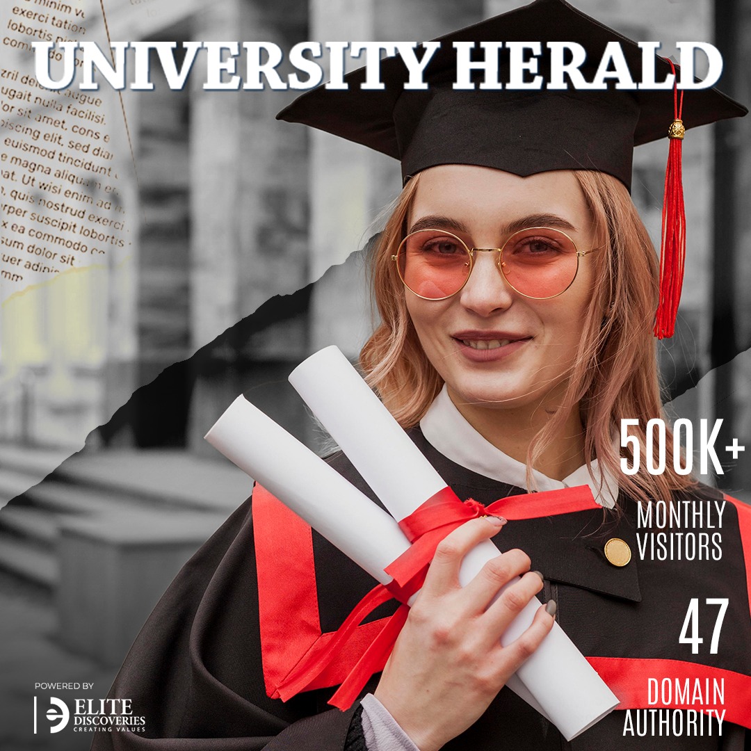 📚 NO! NO! NO! Don't miss out on this offer!

We're happy to announce an exclusive feature opportunity available in University Herald.

#ExclusiveFeature #UniversityHerald #HigherEducationNews #CollegeNews #UniversityNews #TechnologyInEducation #ResearchUpdates #CareerAdvice