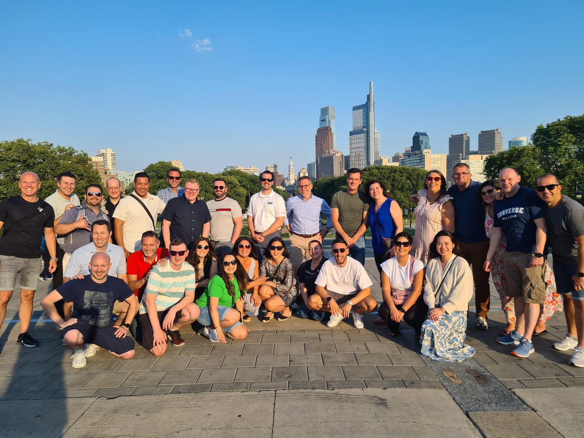 Our senior leaders gathered in Philadelphia for an empowering training session with The Gap Partnership. Sharing their business techniques, they've embraced collaboration and growth. 
Check out this amazing shot at The Rocky Steps in Philadelphia Museum of Art!  #proudofourpeople