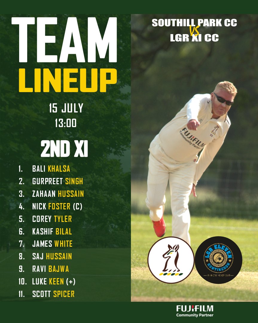 southillcricket's tweet image. #TEAMLINEUP for our 1st XI and 2nd XI games this Saturday.

Our 1st XI look to bounce back against @foxtongrantacc  from 1200 hours.

Our 2nd XI travel to play #LGRXI in a top of the table clash in the #HuntsLeague from 1300 hours.

Hopefully the rain stays away... ☔☔☔