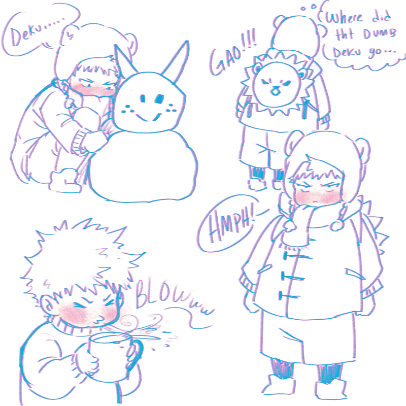 spiced_covfee's tweet photo. kacchan gets turned into a kid and becomes a clingy little poopoo https://t.co/5IPaoZ9NgA