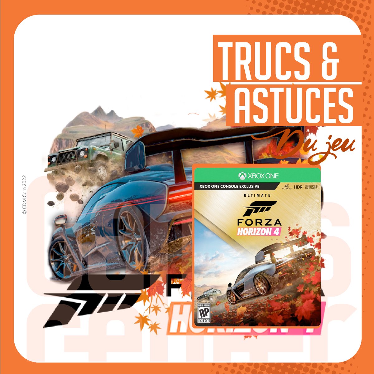 gamescenterbj's tweet image. Trucs &amp;amp; Astuces pour devenir des meilleurs pilotes auto dans  Forza Horizon 4

#ForzaHorizon4
#PlaygroundGames
#MicrosoftStudios
#jeuderacing
#voitures
#mondeouvert
#jouabilité
#graphismes
#XboxOne
#XboxSeriesX
#PC
#course
#exclusivité