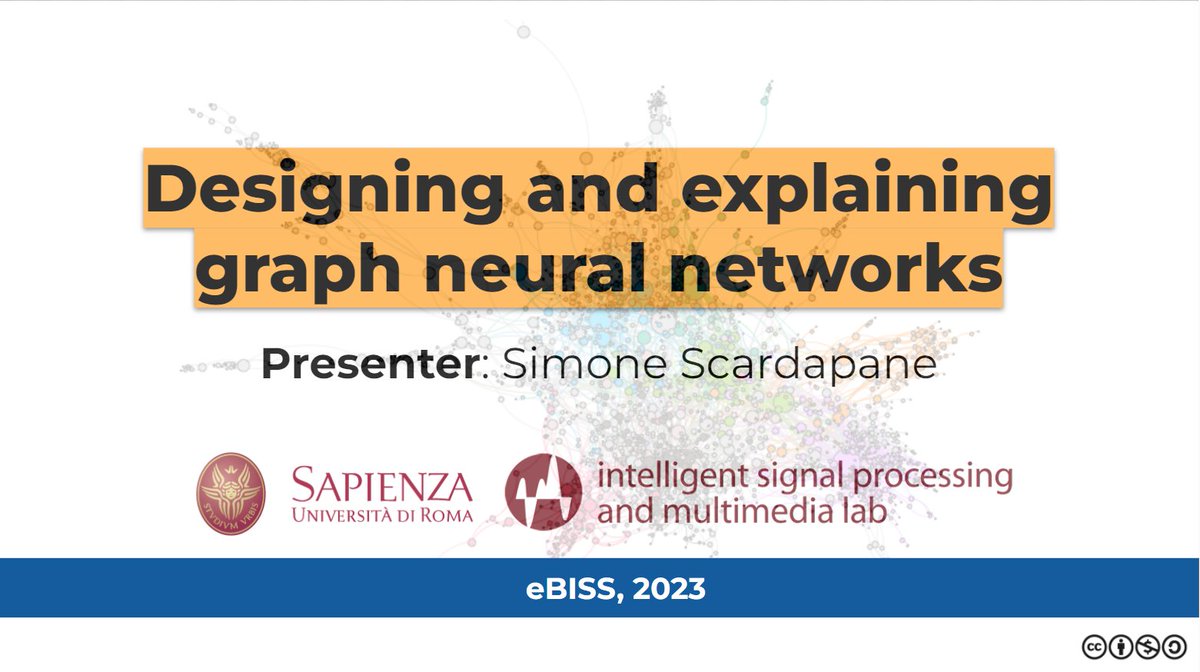 s_scardapane's tweet photo. *Designing and explaining GNNs*

An updated slide deck and code introducing graph neural networks and their explainability, presented at #ebiss2023 in @fib_upc!

See below for a quick overview. 😎 /n

Link to slides &amp; notebook: https://t.co/pQyKYMbasA https://t.co/AHnkofzVOU